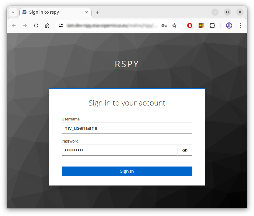 Keycloak authentication