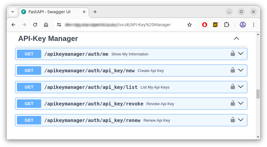 API Key Manager